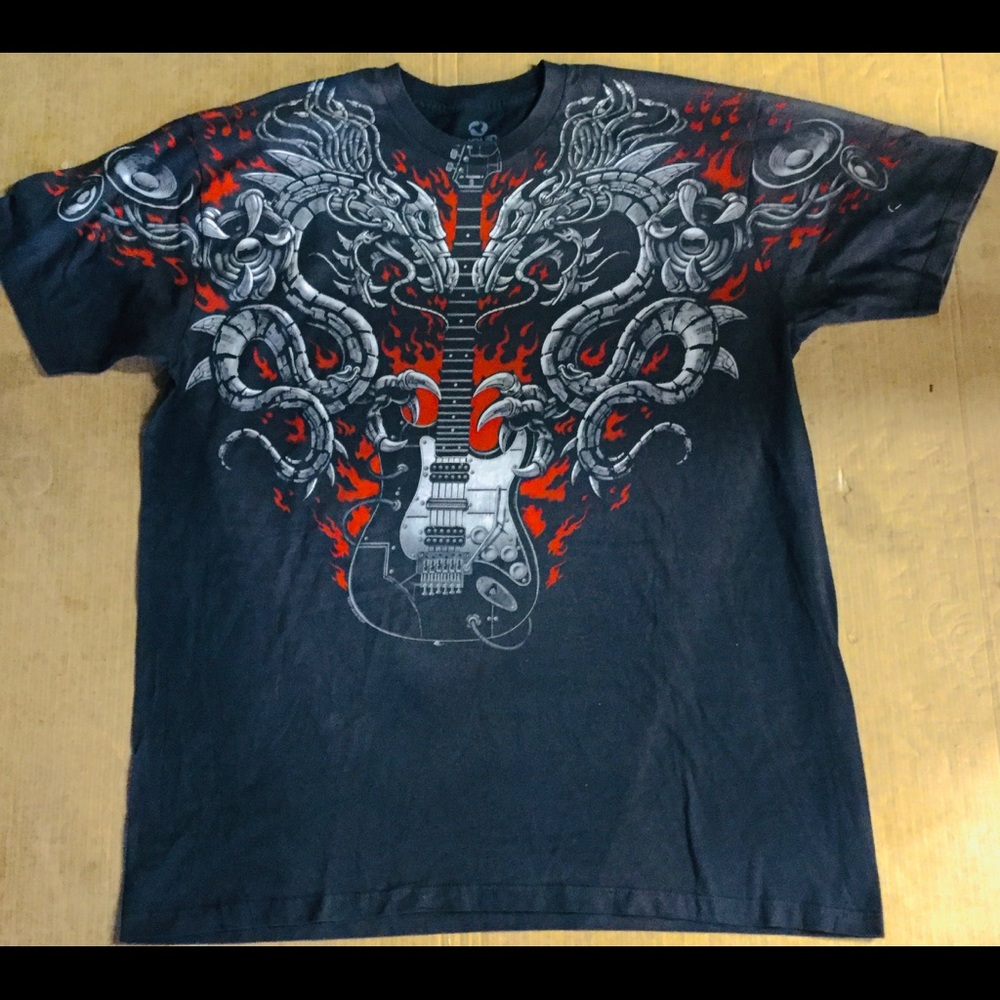 Liquid blue tee
